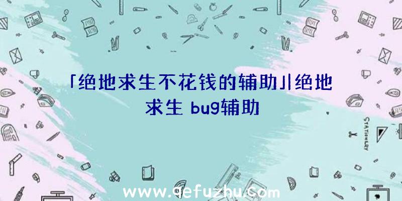 「绝地求生不花钱的辅助」|绝地求生